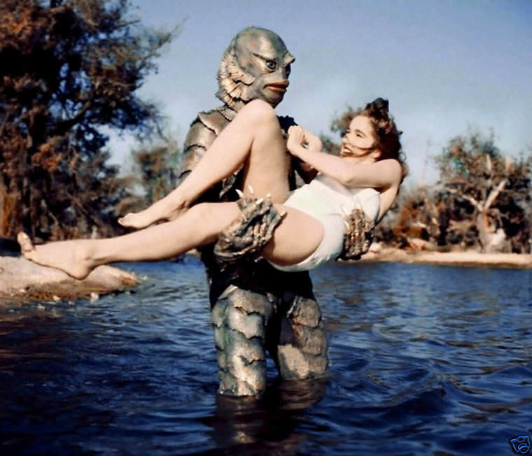 Behind the Scenes Photos from the Making of 'Creature from the Black Lagoon' 1954