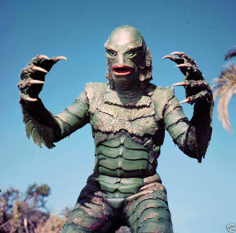 Behind the Scenes Photos from the Making of 'Creature from the Black Lagoon' 1954