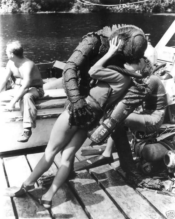 Behind the Scenes Photos from the Making of 'Creature from the Black Lagoon' 1954