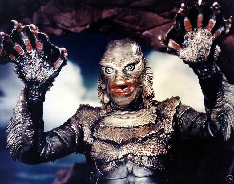 Behind the Scenes Photos from the Making of 'Creature from the Black Lagoon' 1954