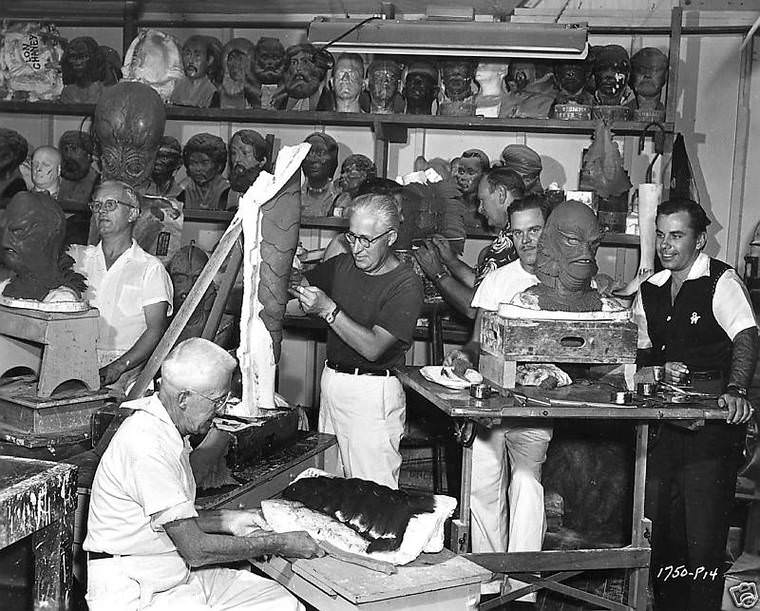 Behind the Scenes Photos from the Making of 'Creature from the Black Lagoon' 1954