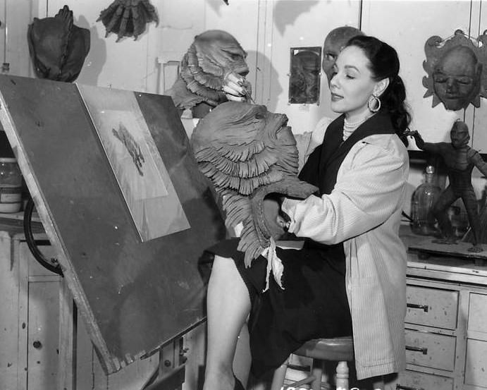 Behind the Scenes Photos from the Making of 'Creature from the Black Lagoon' 1954