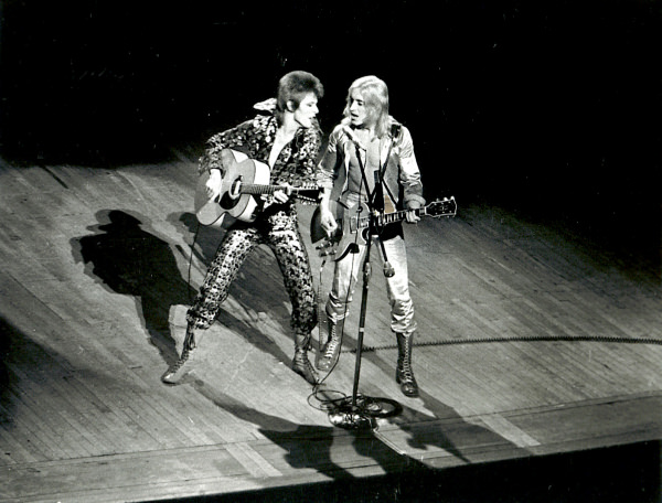 David Bowie & Mick Ronson, 1970s.