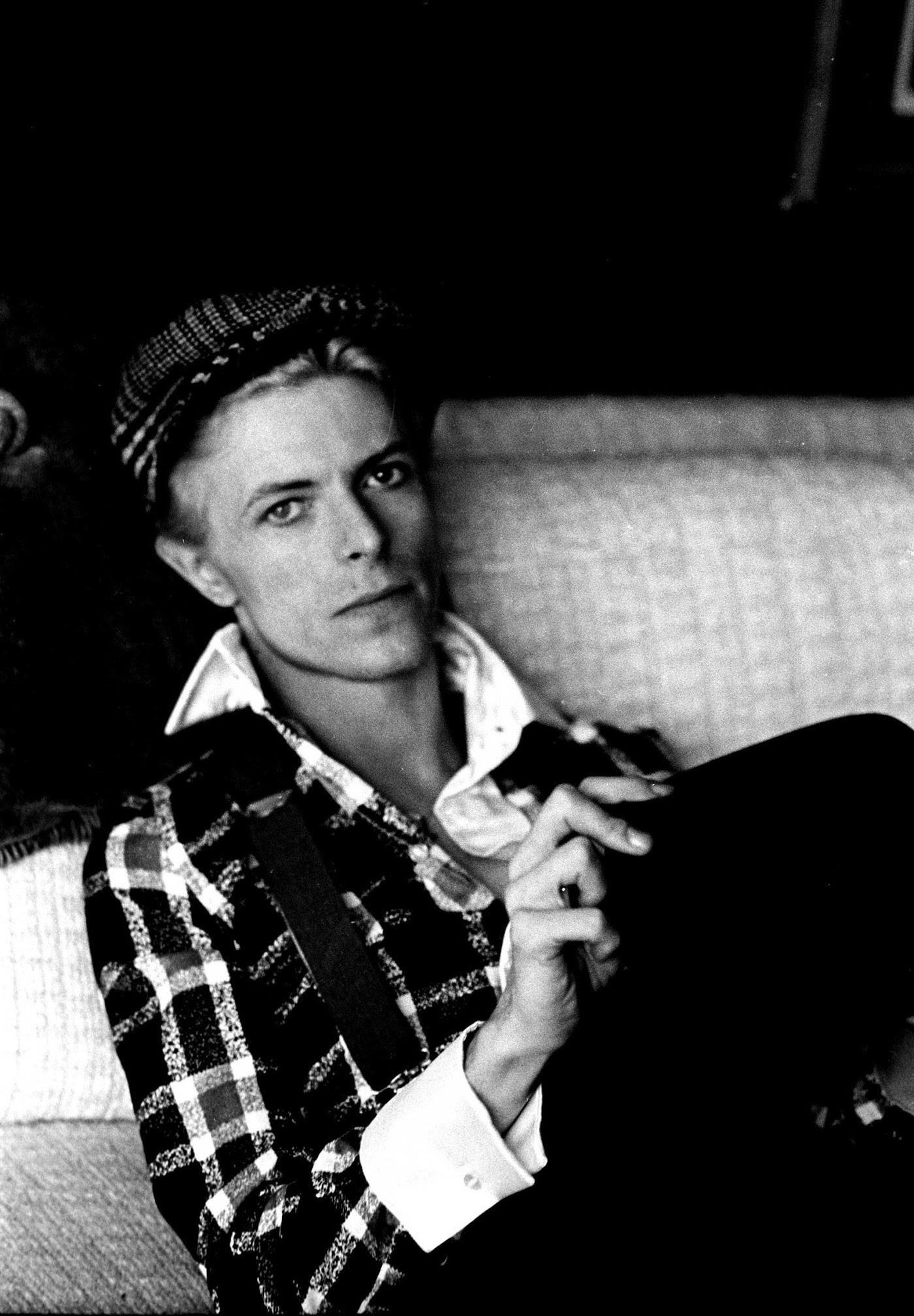 David Bowie portrait in Los Angeles, 1975.