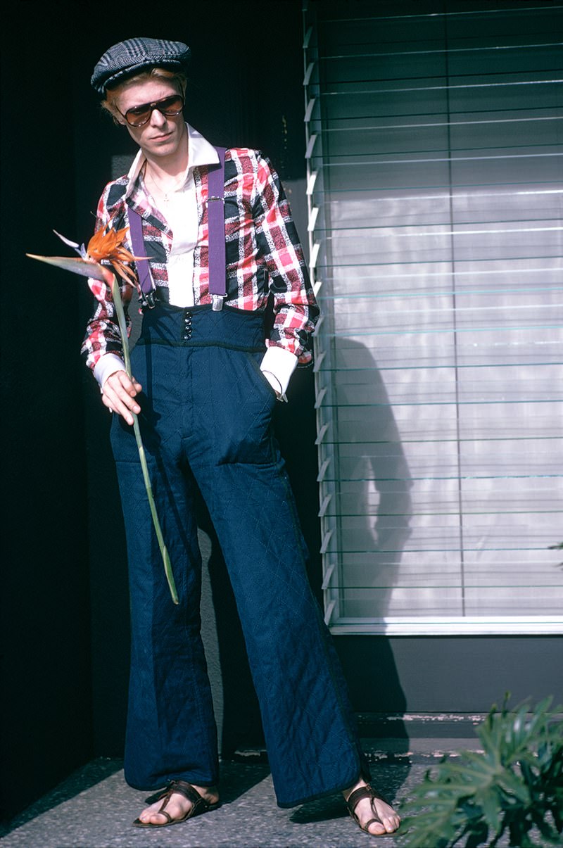 David Bowie in Los Angeles, 1975.