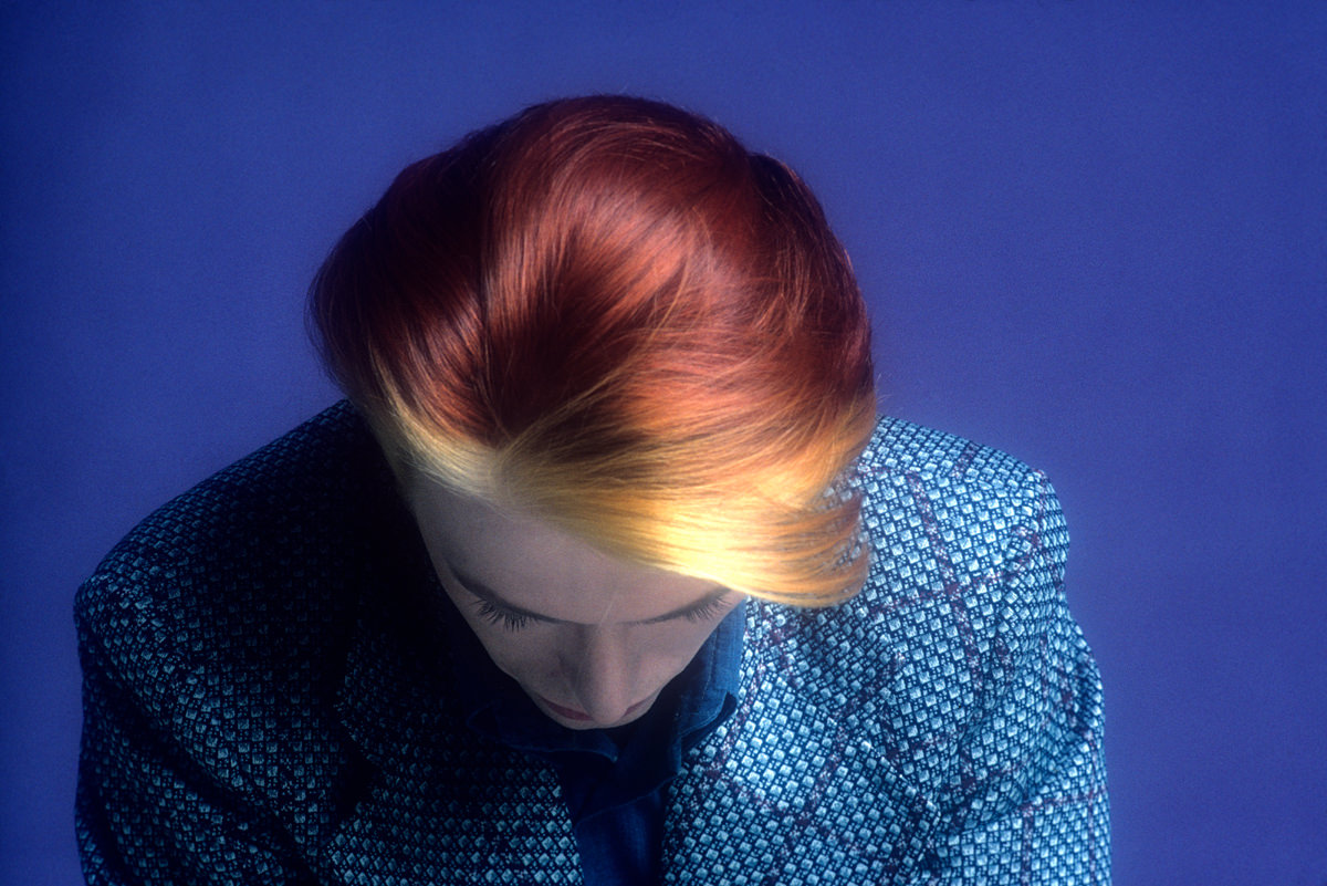 David Bowie photoshoot in Los Angeles, 1975.