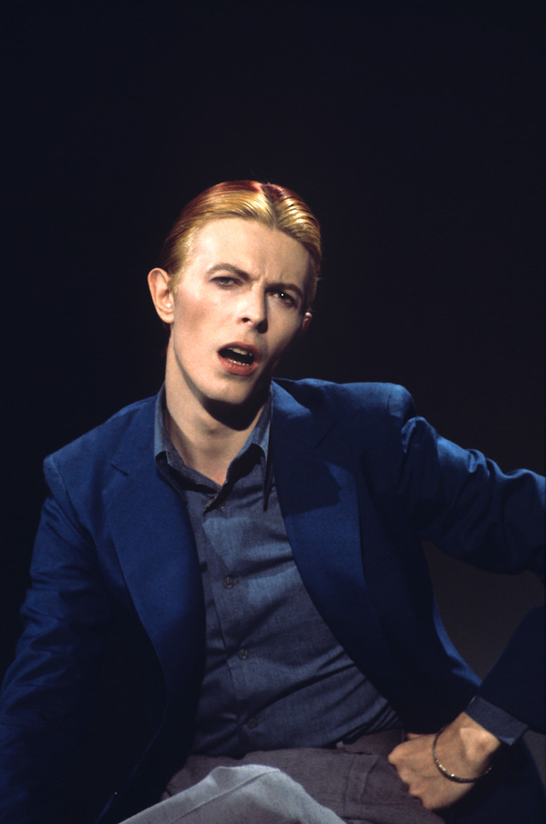 David Bowie in Los Angeles, 1975.