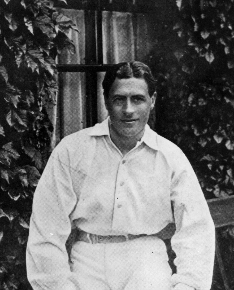 English player Laurie Doherty, men’s singles champion at Wimbledon, 1902.