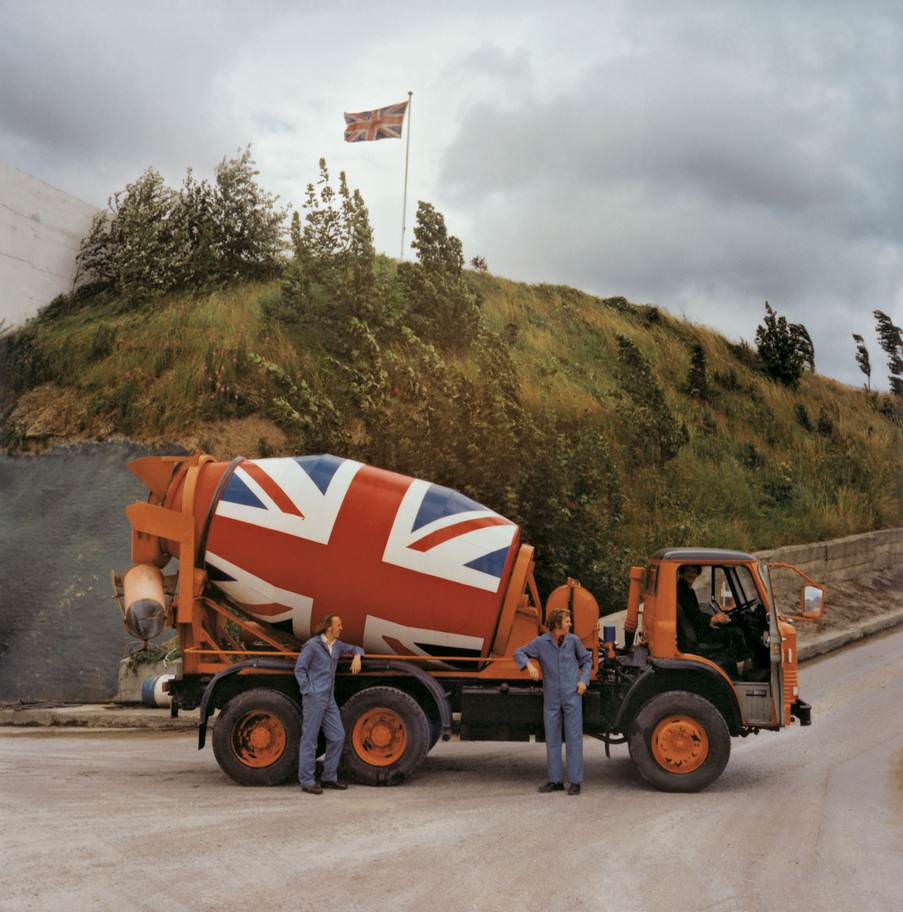 Ready Mixed Concrete Ltd, Elland Road, summer 1977.