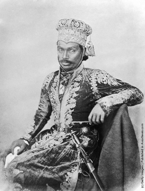 Sir Drigbijai Singh, Maharajah of Balrampur, 1858.