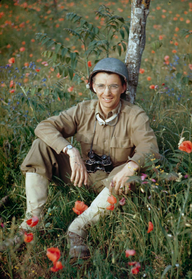 In the Rapido Valley, 1944.
