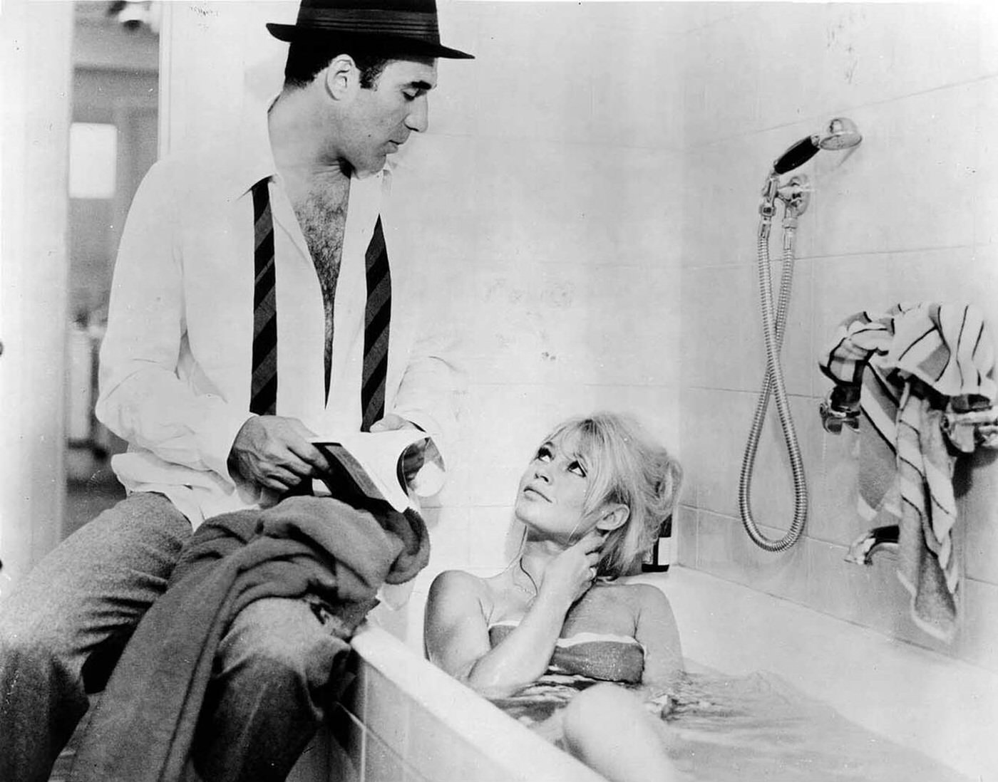 Brigitte Bardot in Jean-Luc Godard's ‘Contempt’, 1963.