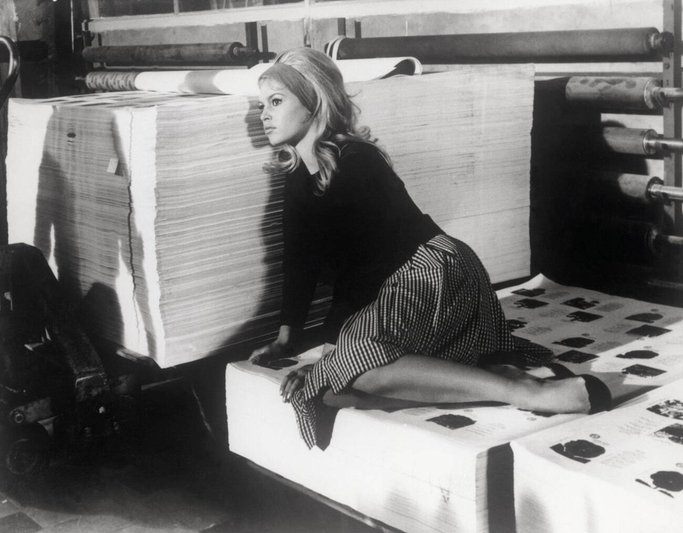 Brigitte Bardot in Jean-Luc Godard's ‘Contempt’, 1963.