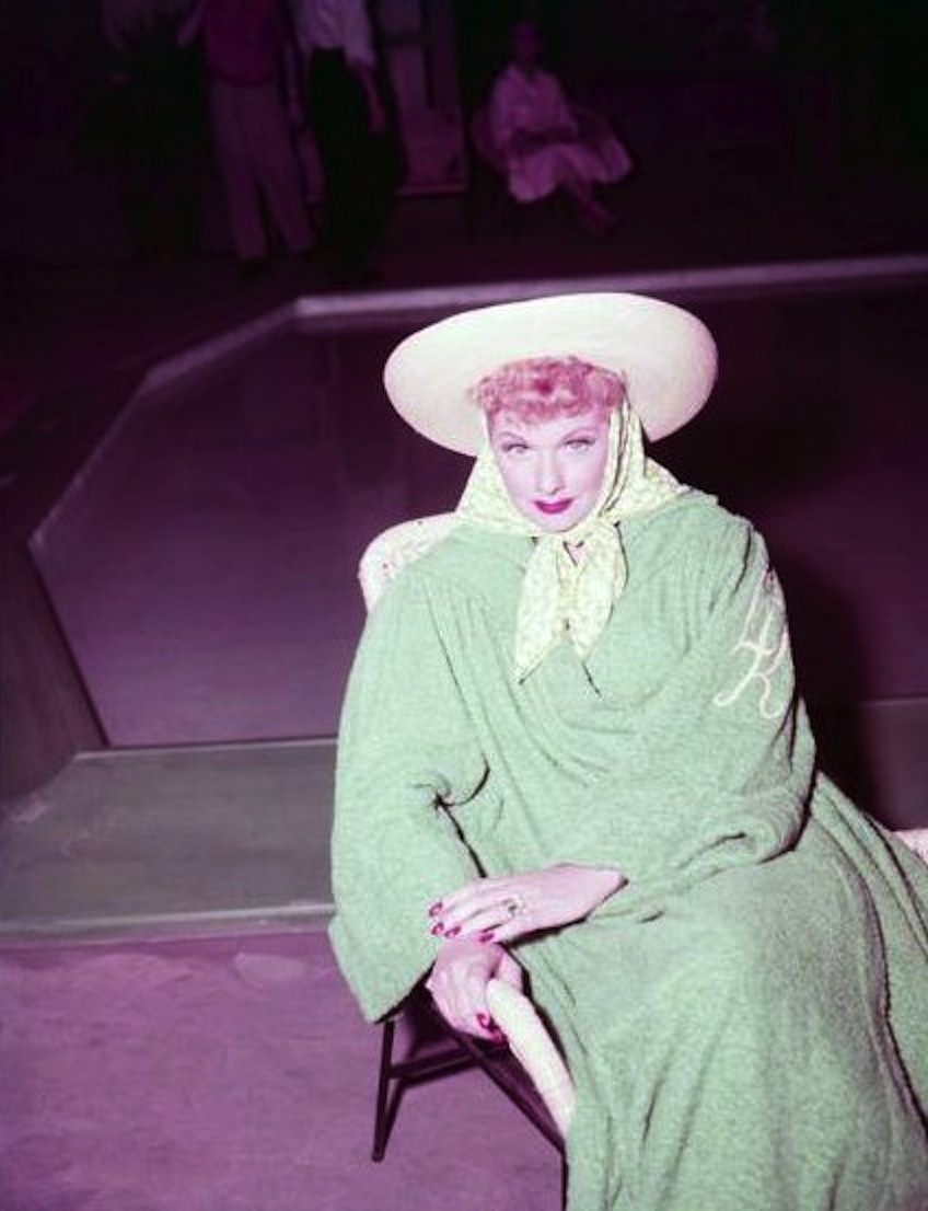 From the "In Palm Springs" episode of ' I Love Lucy' , 1955.