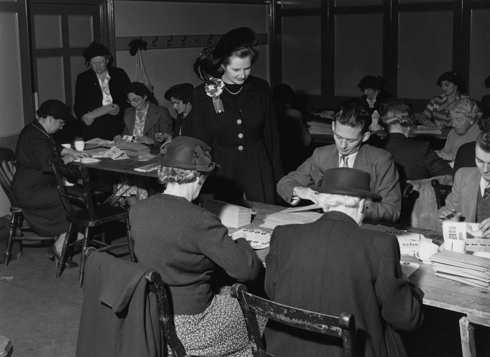 Aged 26. At Tory HQ while campaigning for the Dartford, Kent seat.
