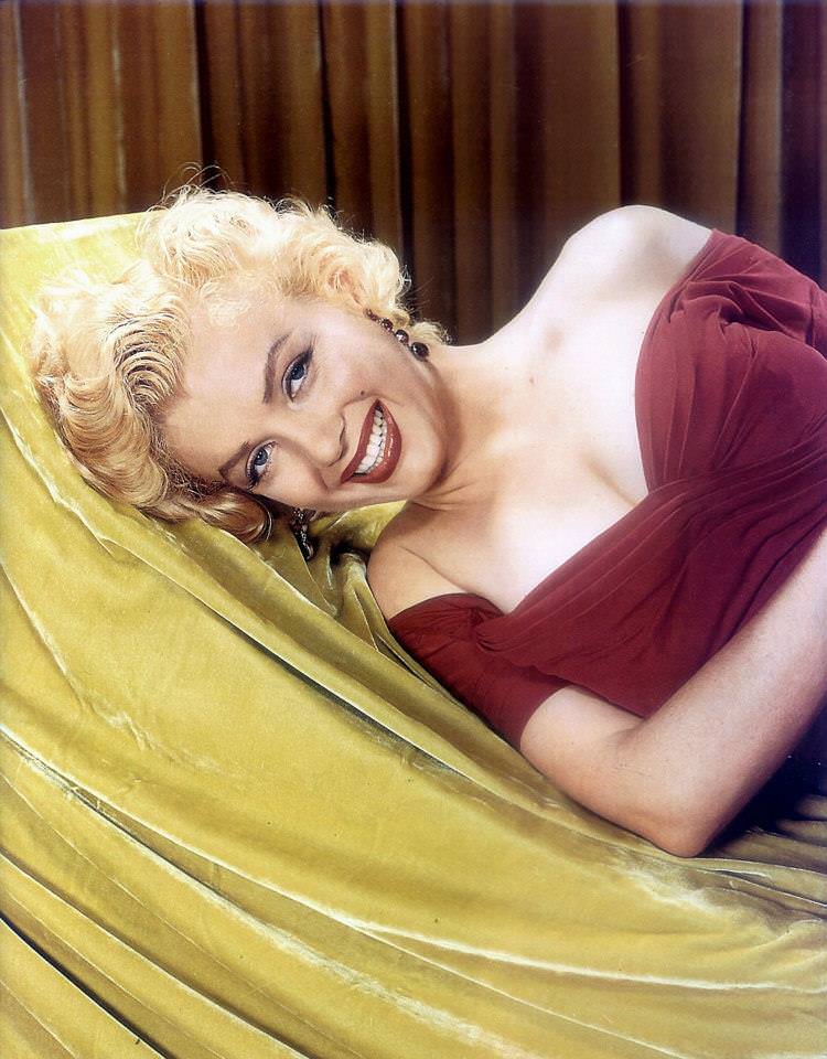 Marilyn Monroe's Studio Photoshoot for the 1952 Comedy 'Monkey Business'