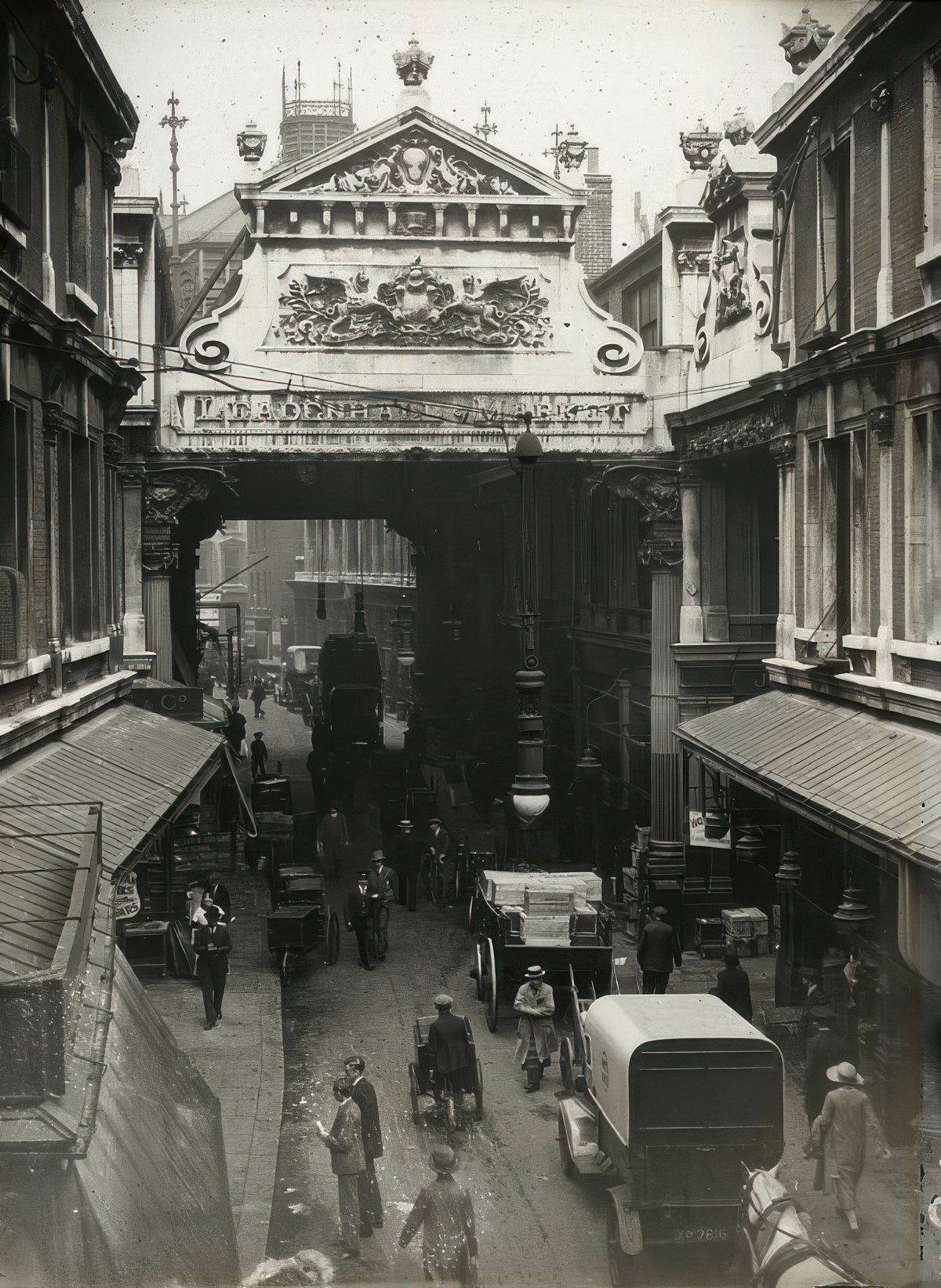 Leadenhall Market, 1910