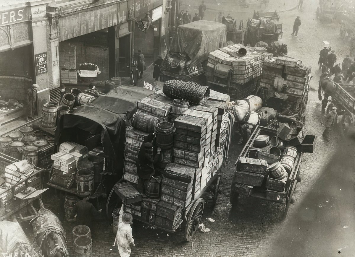 Covent Garden Market, 1910