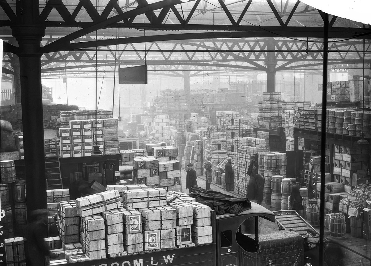 Spitalfields Market, 1930