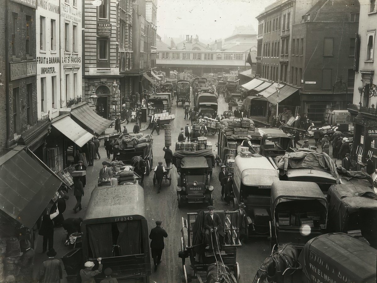 Covent Garden Market, 1920