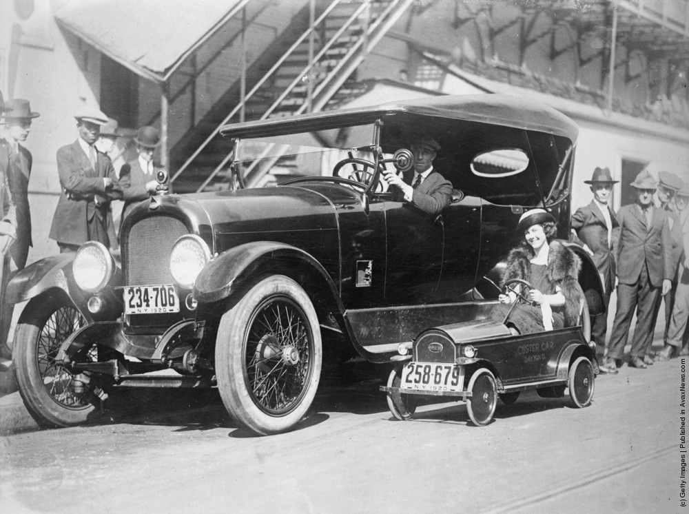 “Custer” the smallest car in the US. 1920.