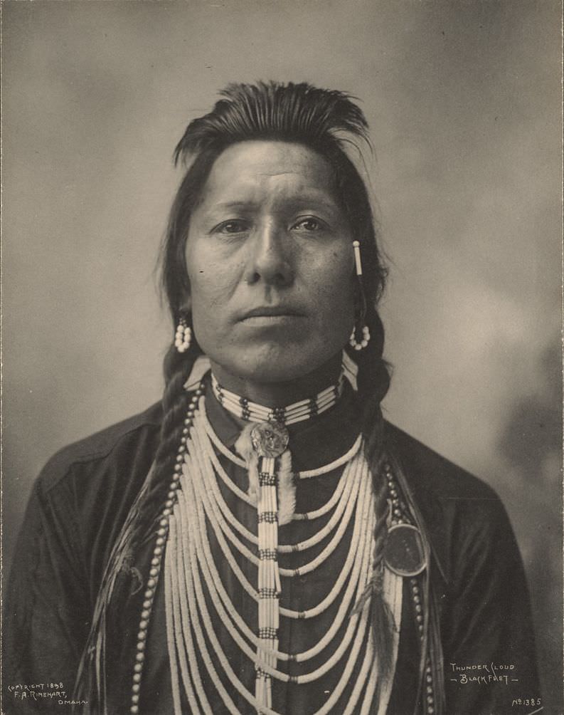 Thunder Cloud, Blackfeet.