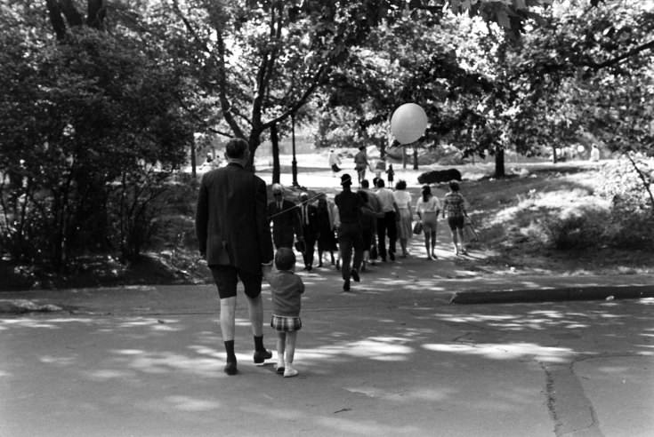 Scene in Central Park, 1961