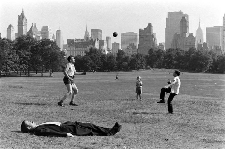 Scene in Central Park, 1961