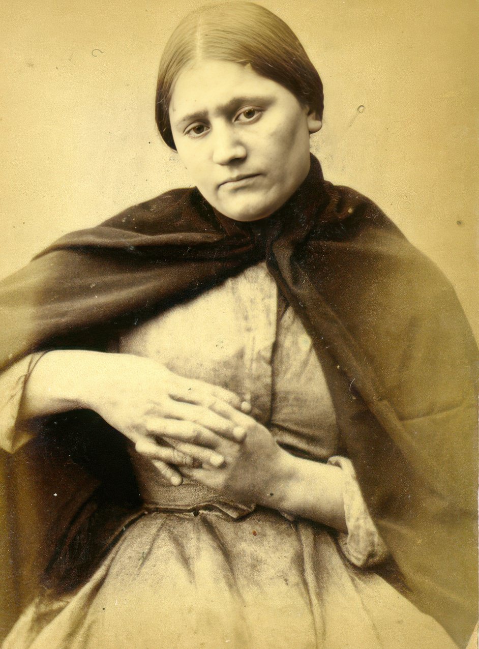 This is the face of a woman who stole a chicken. Mary Patterson was sentenced to six weeks in jail in 1873 for theft of poultry.