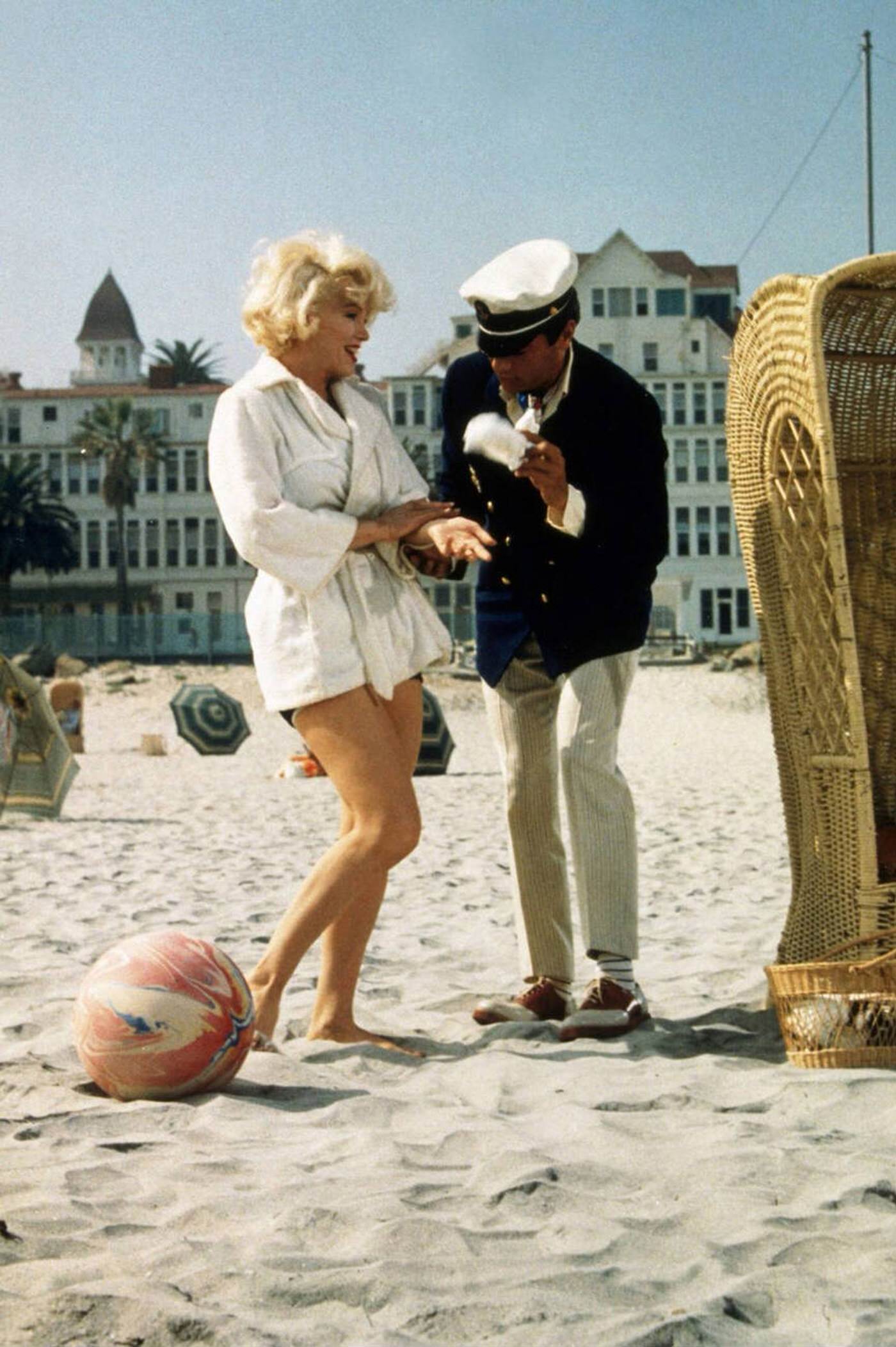 ‘Some Like It Hot’, 1959. Tony Curtis, Jack Lemmon, Marilyn Monroe.