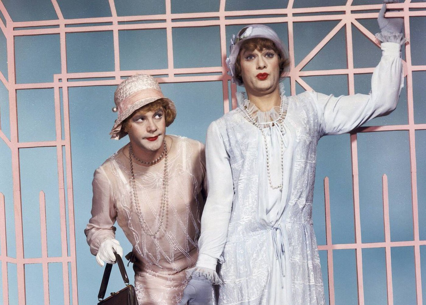Jack Lemmon and Tony Curtis in ‘Some Like It Hot’, 1959.