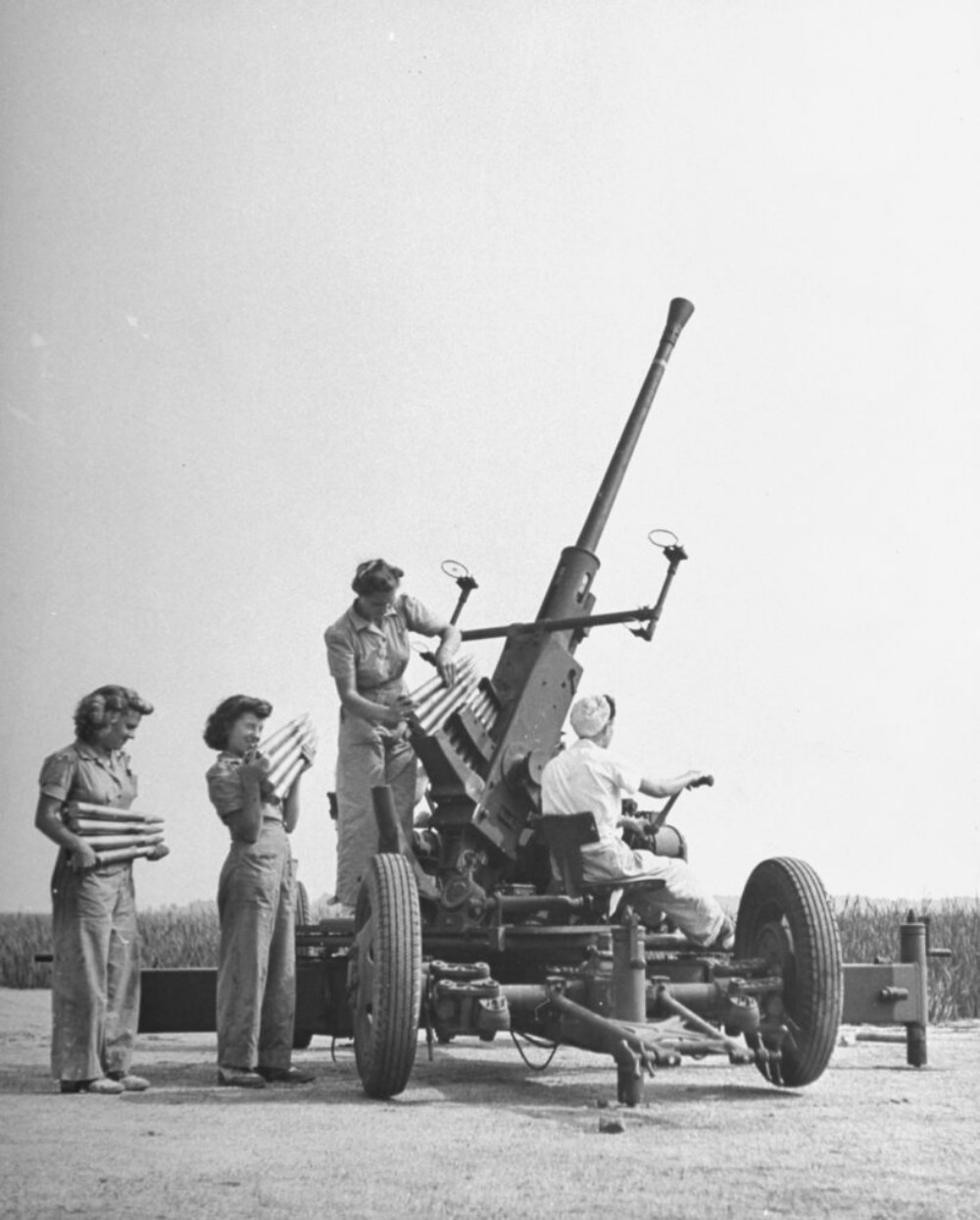 On the Firing Line: Women Testing Weapons and Handling Instruments at Aberdeen Proving Ground During WWII