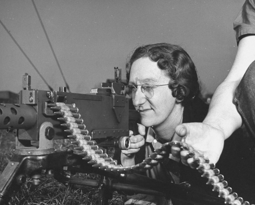On the Firing Line: Women Testing Weapons and Handling Instruments at Aberdeen Proving Ground During WWII