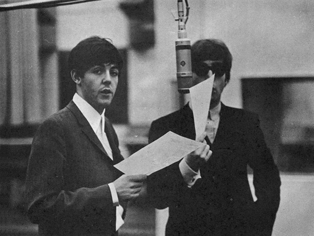 John Lennon and Paul McCartney.