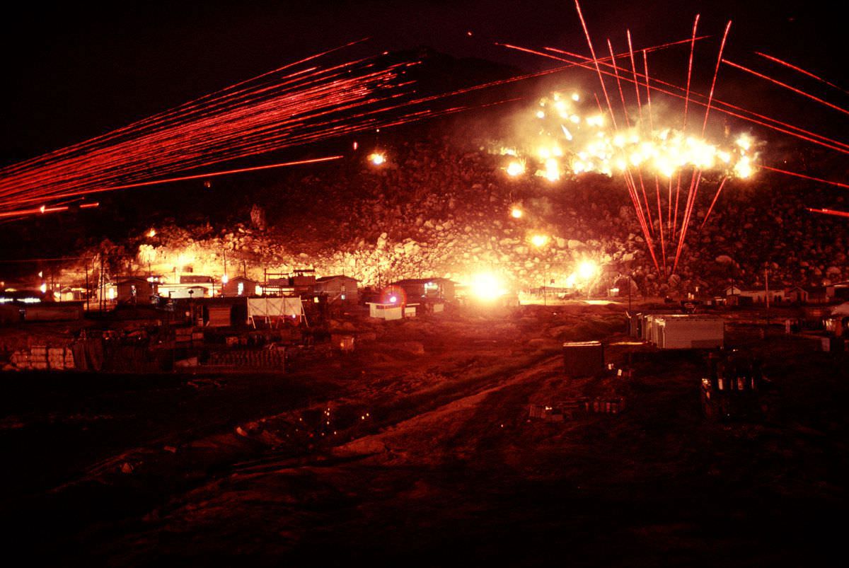 Night of Fire: Soldier's Photos Capture Vietnam Firefight in 1970