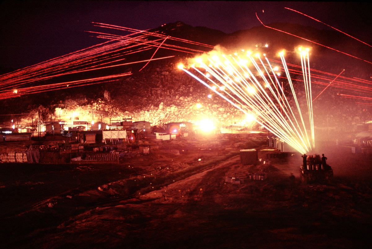 Night of Fire: Soldier's Photos Capture Vietnam Firefight in 1970