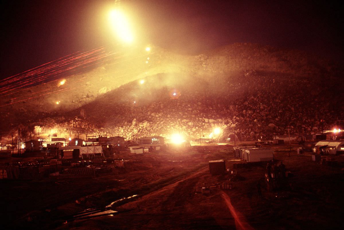 Night of Fire: Soldier's Photos Capture Vietnam Firefight in 1970