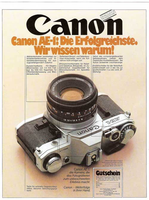 A Look Back at Some Cool Vintage Camera Adverts from the Past