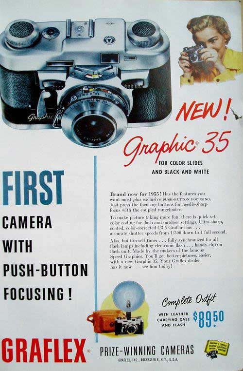 A Look Back at Some Cool Vintage Camera Adverts from the Past