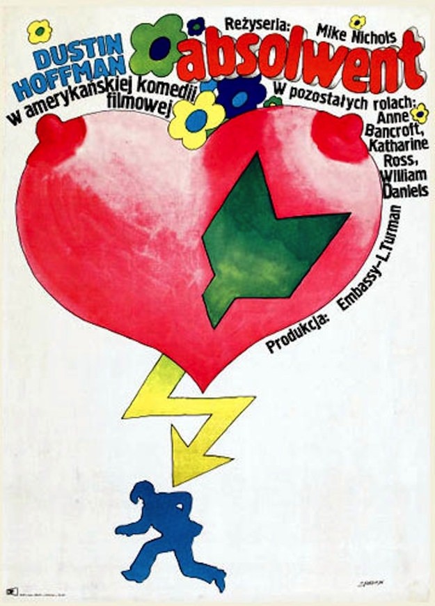 The Graduate. Artist: Maciej Zbikowski. Year: 1973