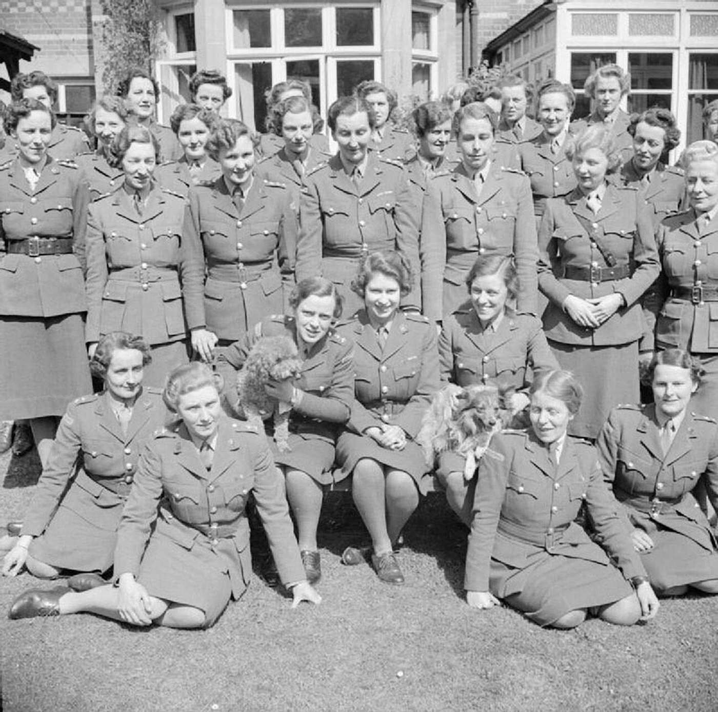 ATS volunteers including Princess Elizabeth, World War II