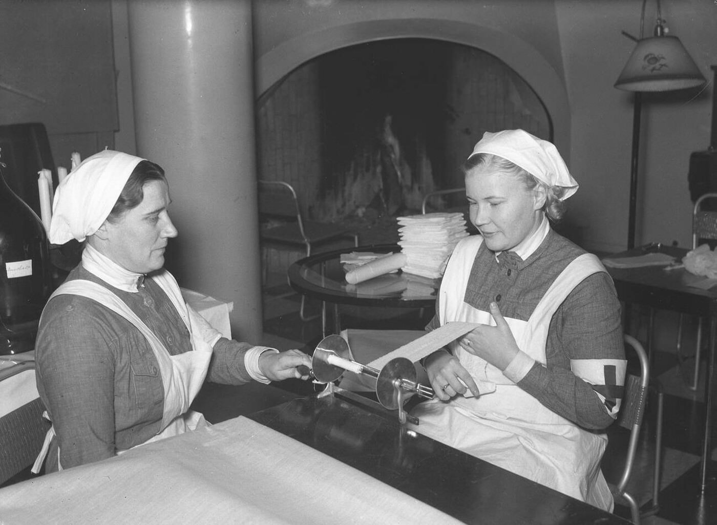 Hotel Pohjanhovi in Rovaniemi, Finland, 1940