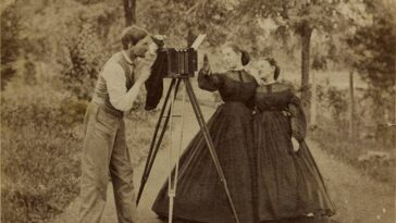 19th Century Photographers with Cameras