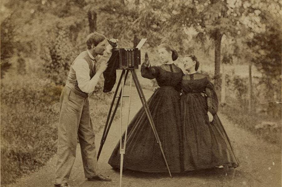 19th Century Photographers with Cameras