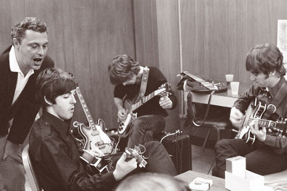 Backstage with The Beatles