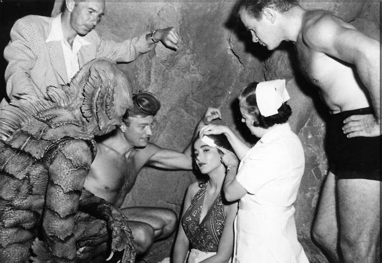 Creature from the Black Lagoon bts 1954
