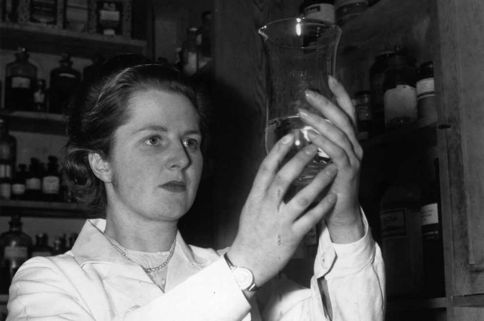 Margret Thatcher 1950s