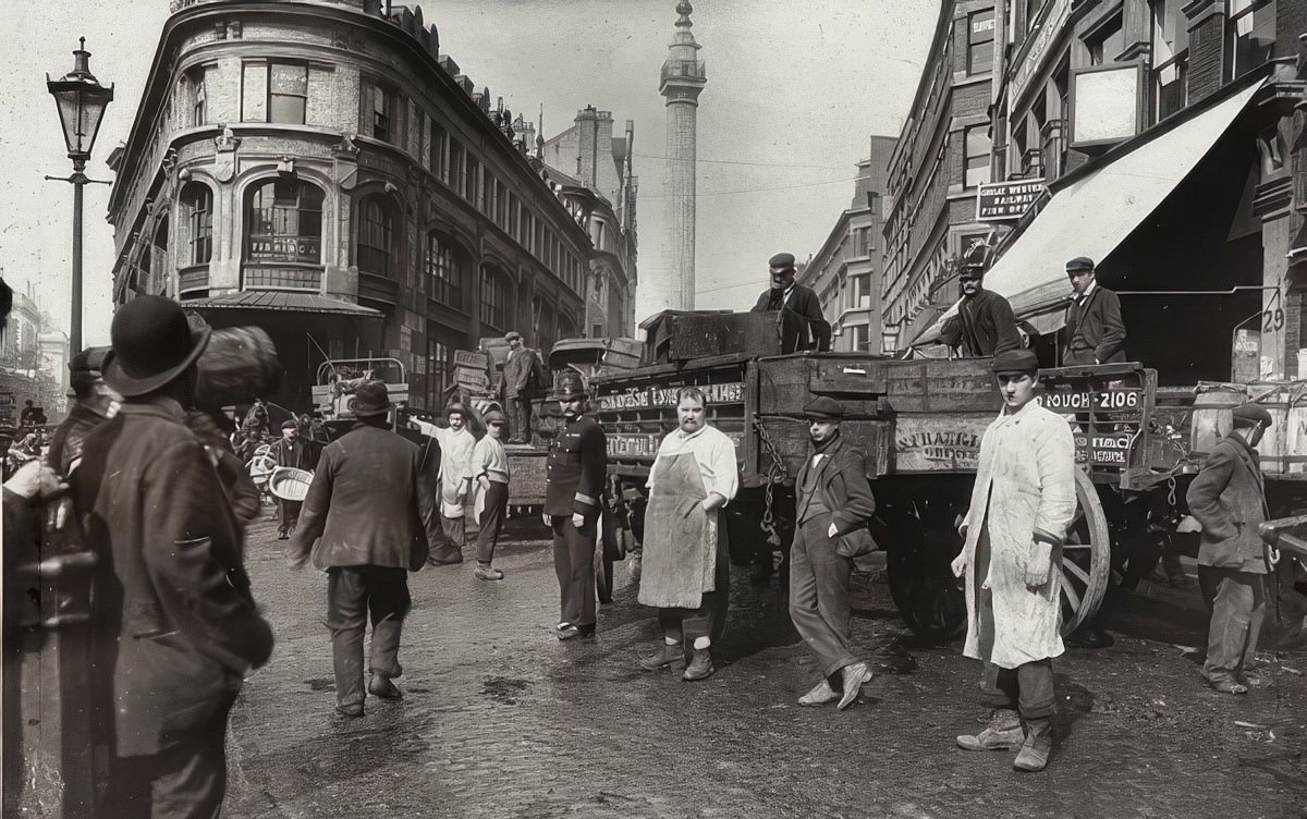 Markets of London Early 20th Century