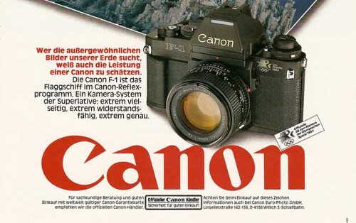 Vintage Camera Adverts