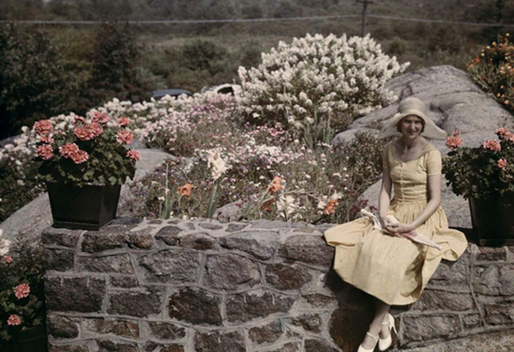 A woman in Gloucester, Massachusetts, ca. 1920s.